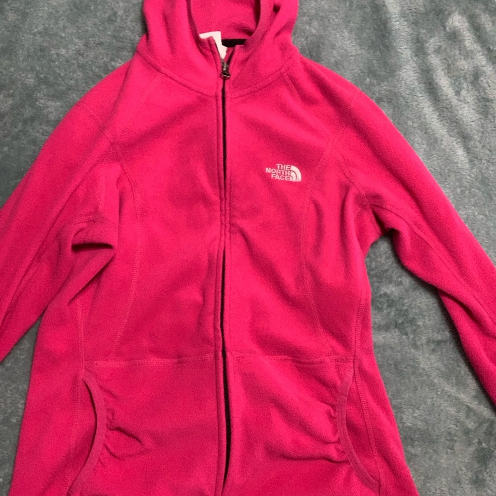 North face zip up jacket